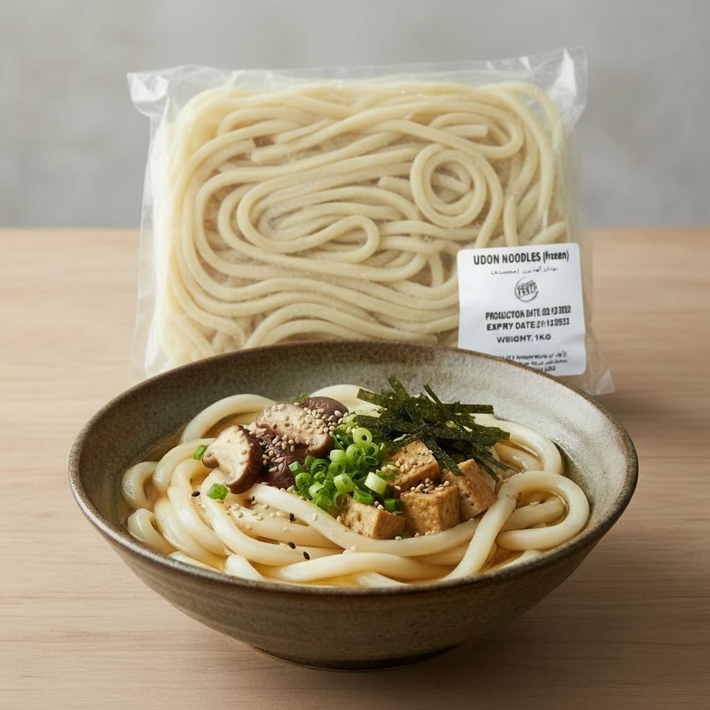 udon Udon Noodles (1 Kg) - Image 1