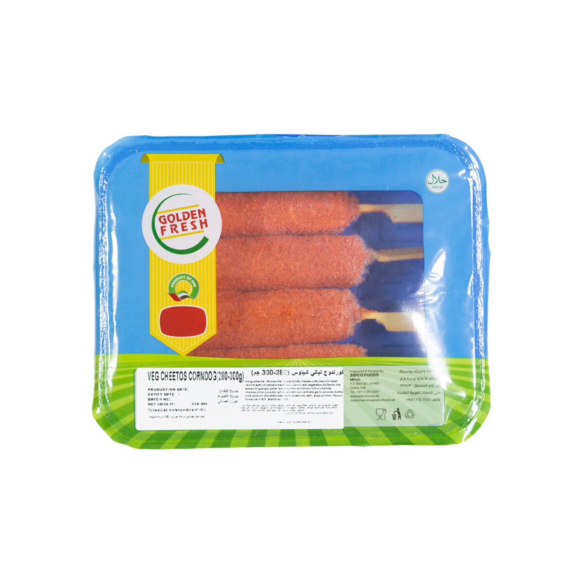 Cheetos Flaming Hot Cheese Veg Corn Dog 280-300g (4 pcs) - Image 3