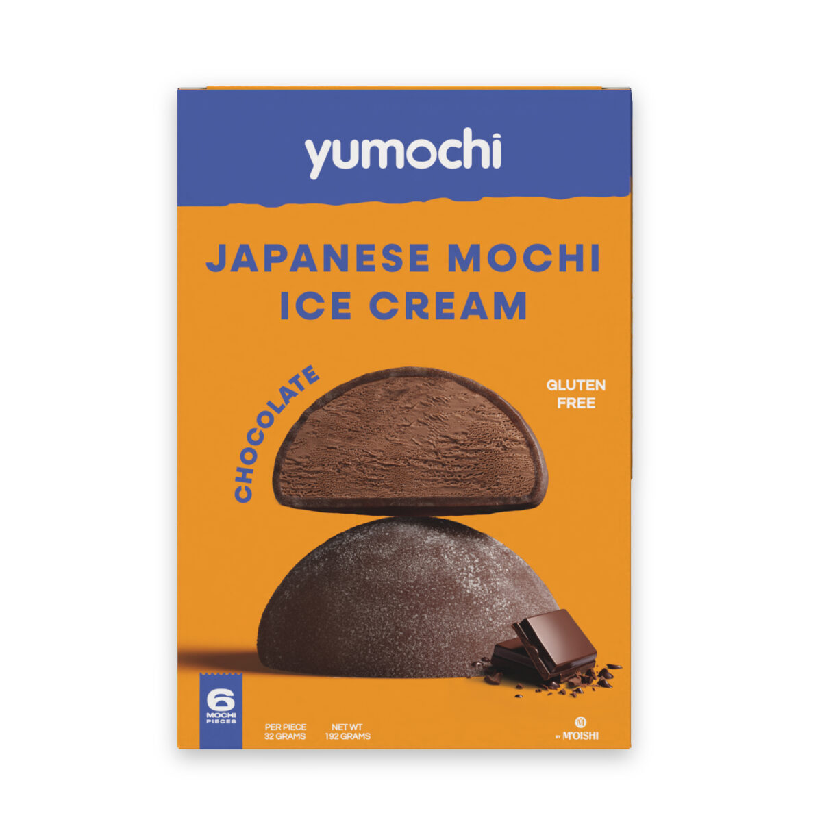 Yumochi Ice cream Chocolate (6 pcs/pack) - Image 1