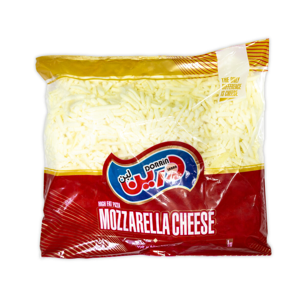 Mozzarella Cheese Shredded 1kg - Image 1