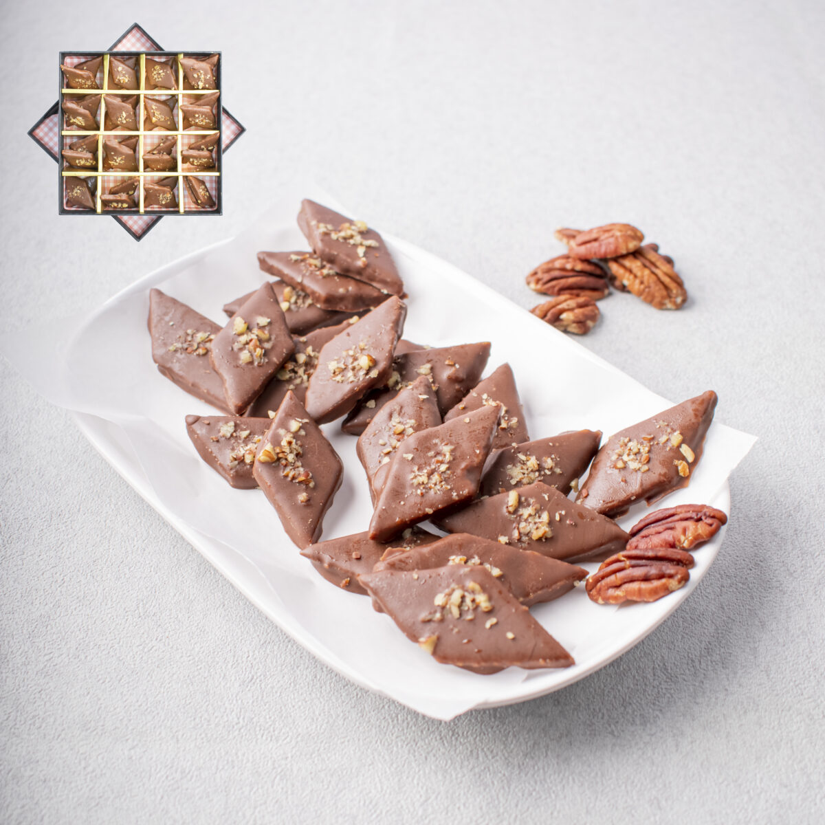 Pecan Florentine Chocolate (190g) - Image 1