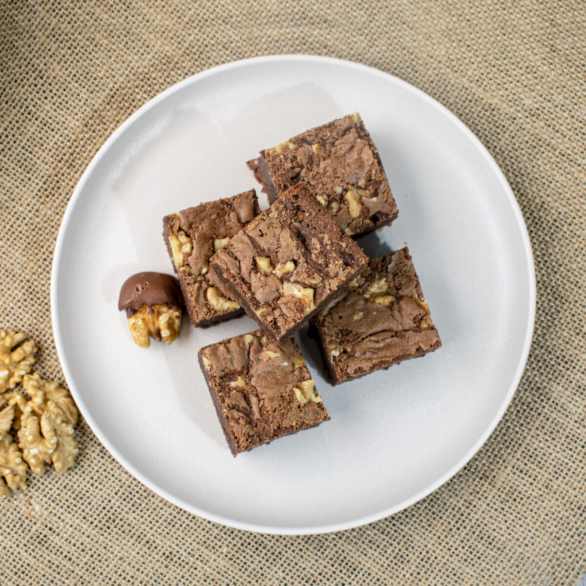 Chocolate Ganache Brownies (3pcs/180g) - Image 1