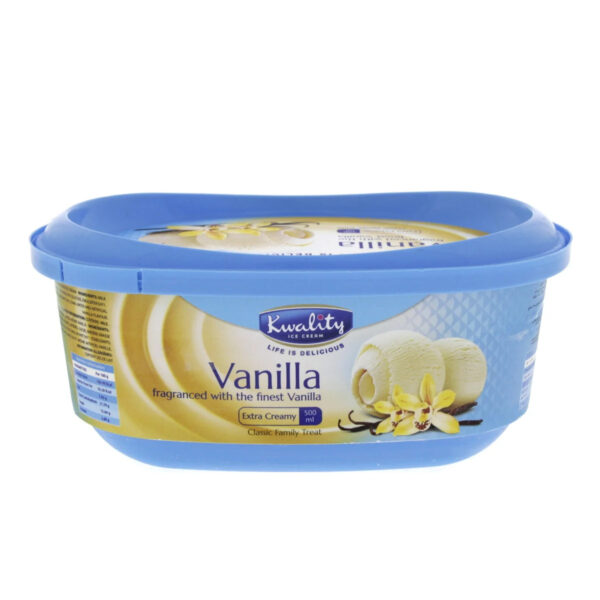 Kwality Vanilla Ice Cream (500 ml)