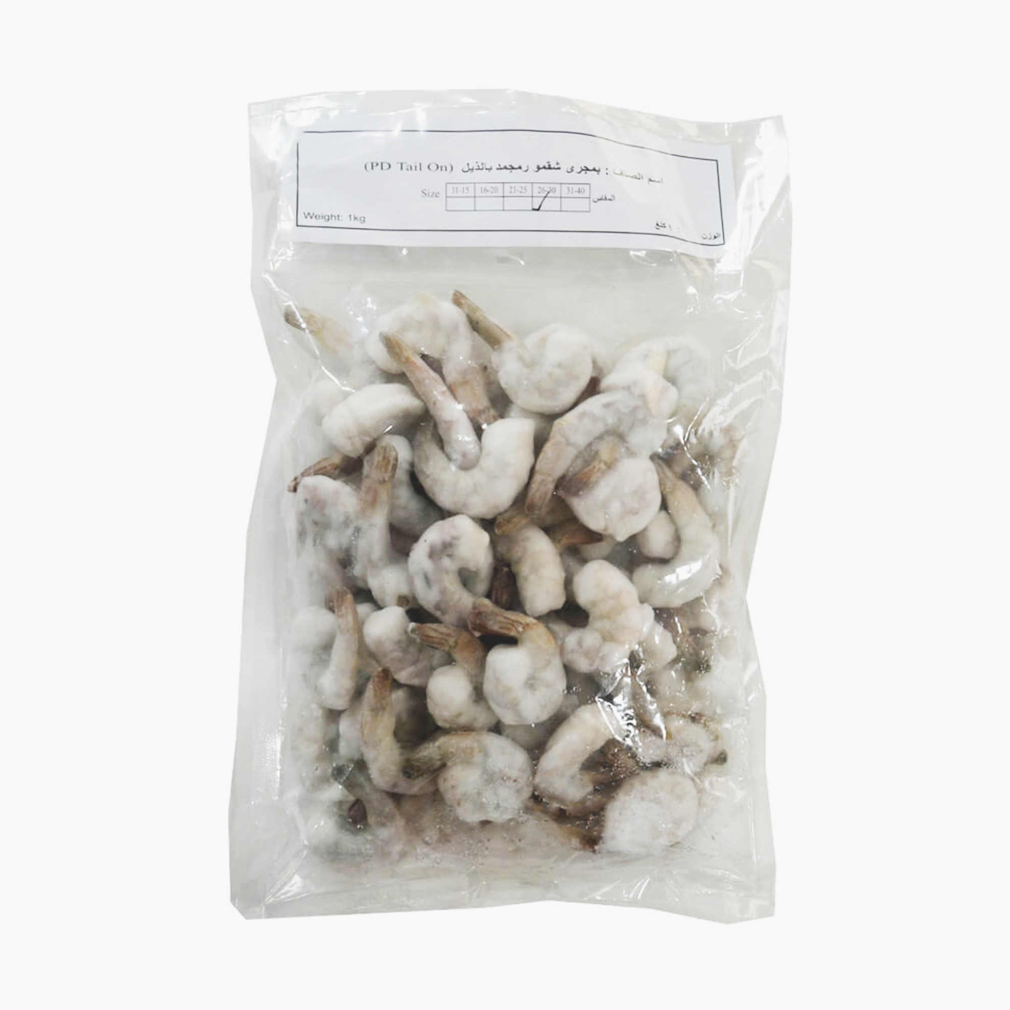ShrimpsPDTailonPacked2630.jpg Shrimps PD Tailon 1kg (26/30) - Image 1