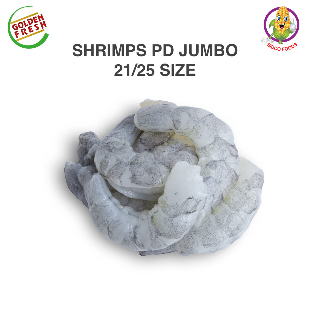 Shrimps PD Jumbo 10x1kg (21/25) - Image 1