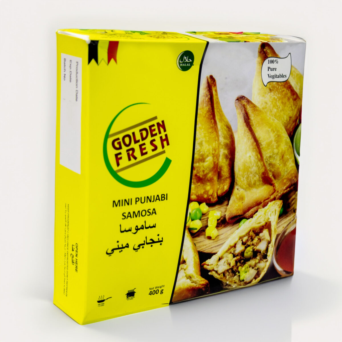 Mini Punjabi Samosa 400g (8-10pcs) - Image 1