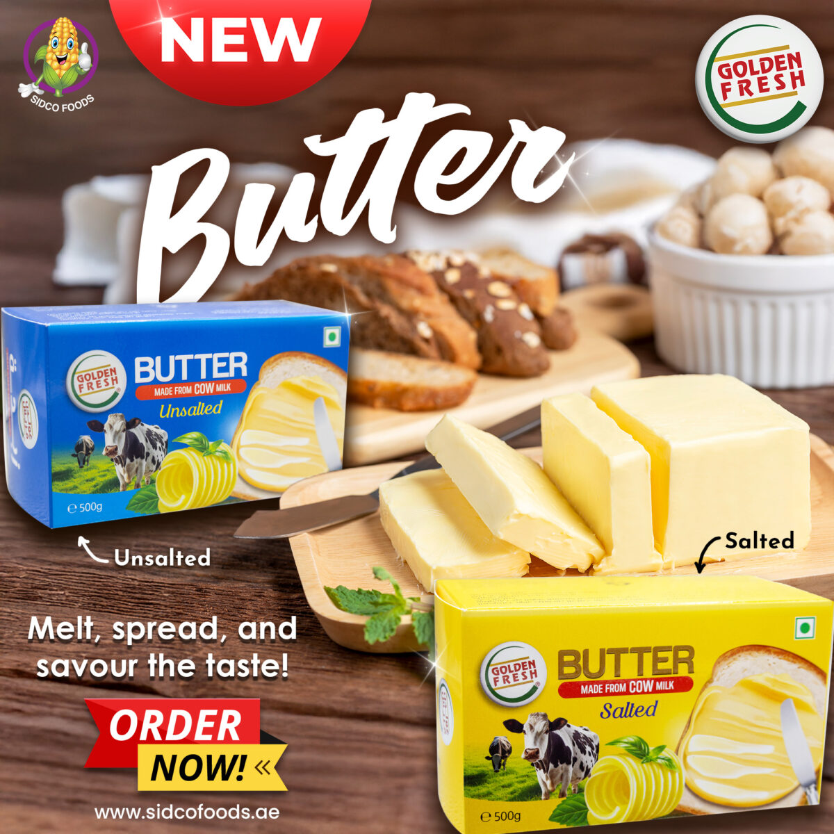 Butter Unsalted 20x500g - Image 3