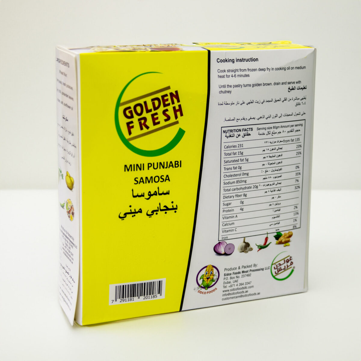 Mini Punjabi Samosa 400g (8-10pcs) - Image 3