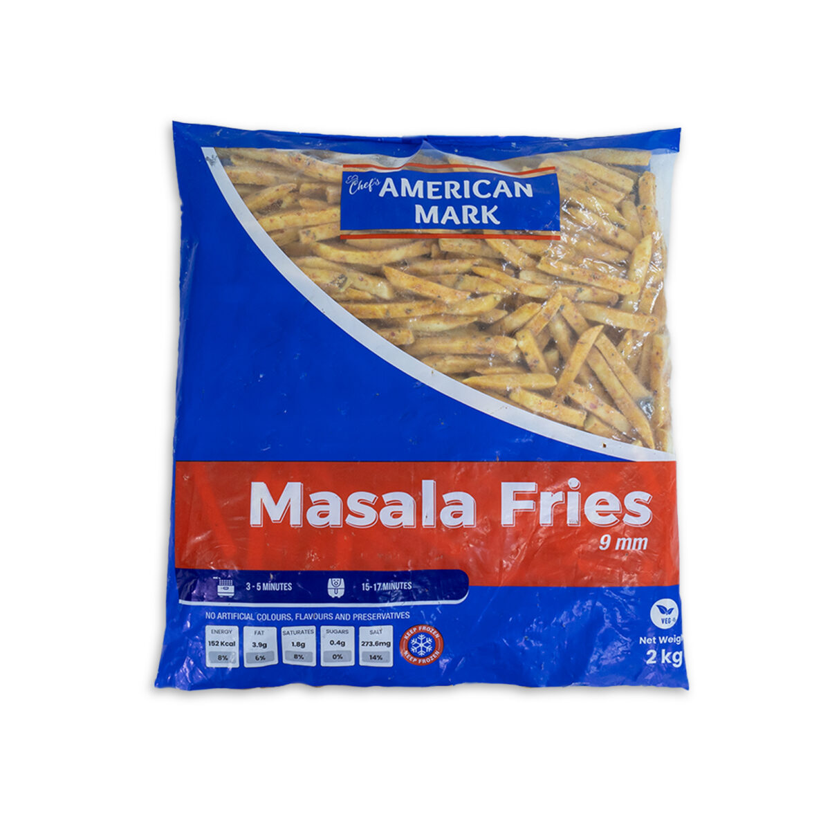 American Mark Masala Fries 5x2kg - Image 3
