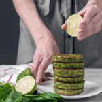 Green Vegan Burger (3 pcs) 300g - Image 2