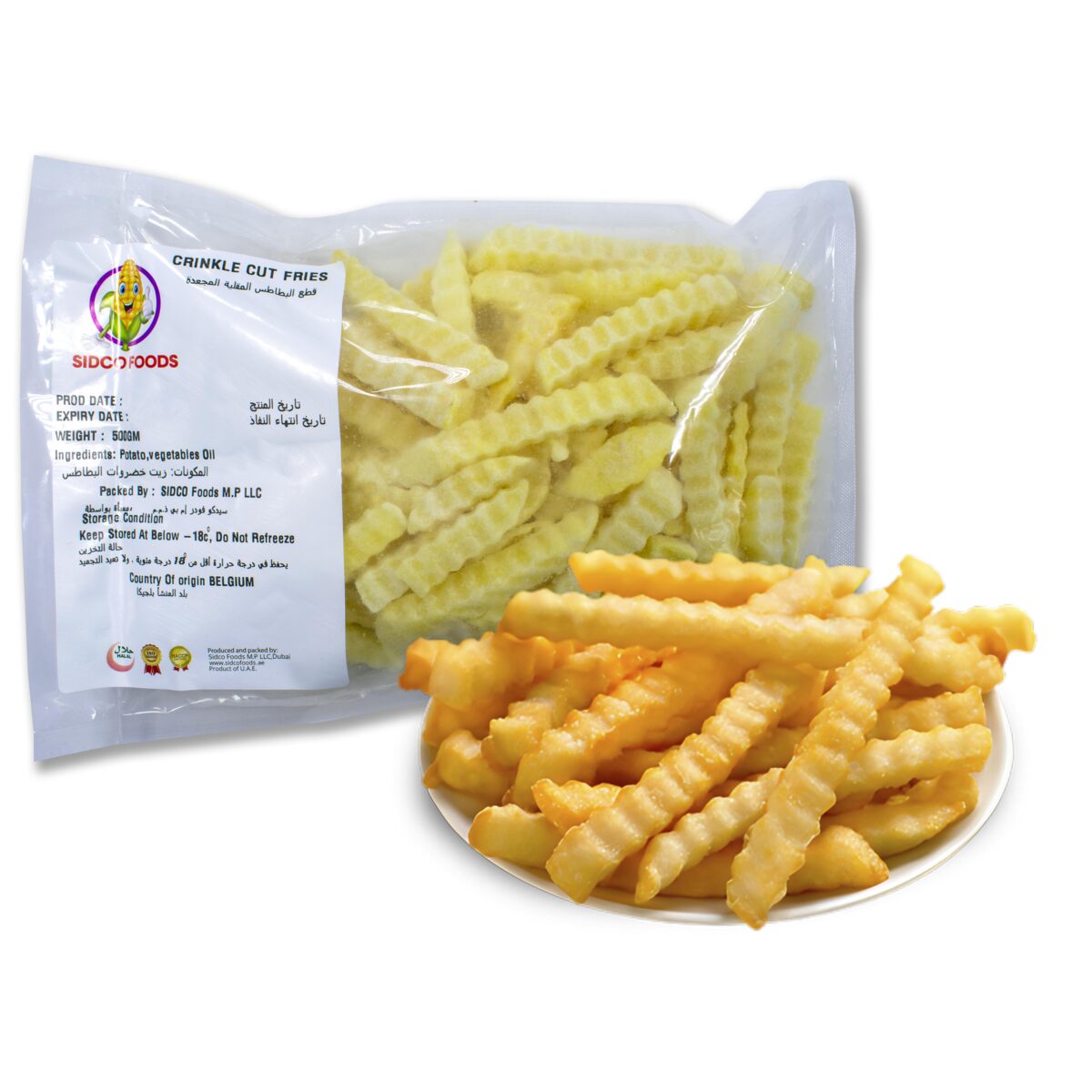 Crinkle Cut Fries (500g) - Image 5