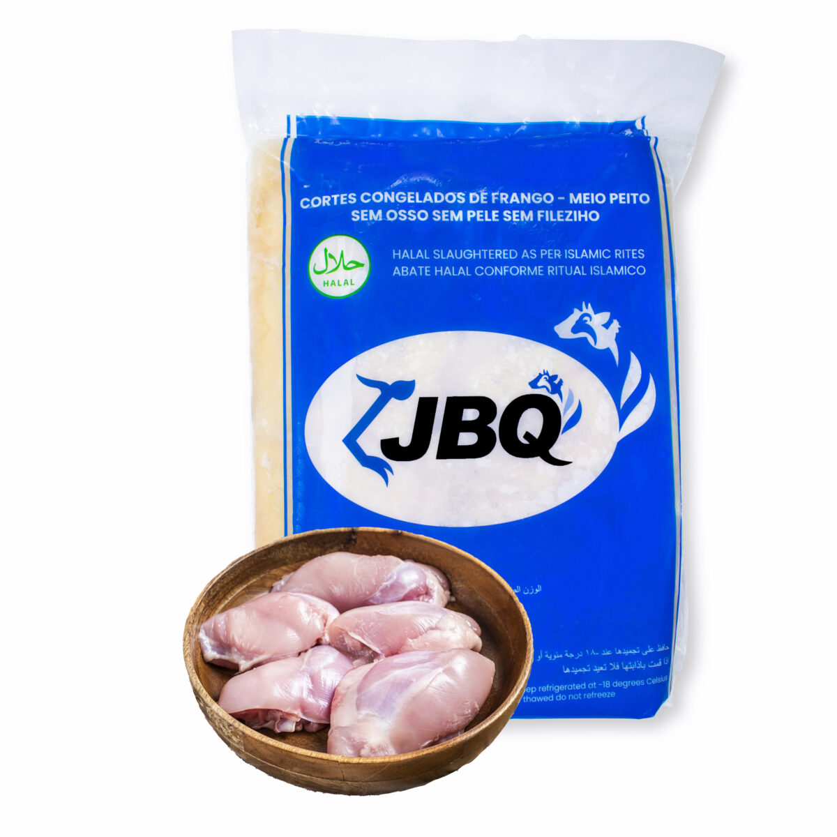 Chicken Thigh Boneless Skinless (6x2 kg) JBQ - Image 1
