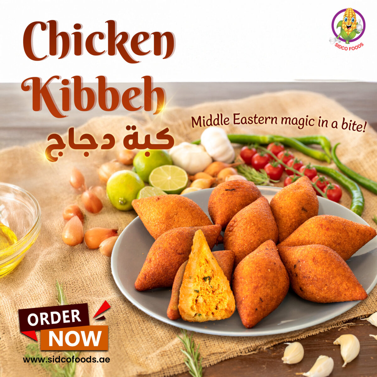 Chicken Kibbeh 30g (10 pcs) - Image 3