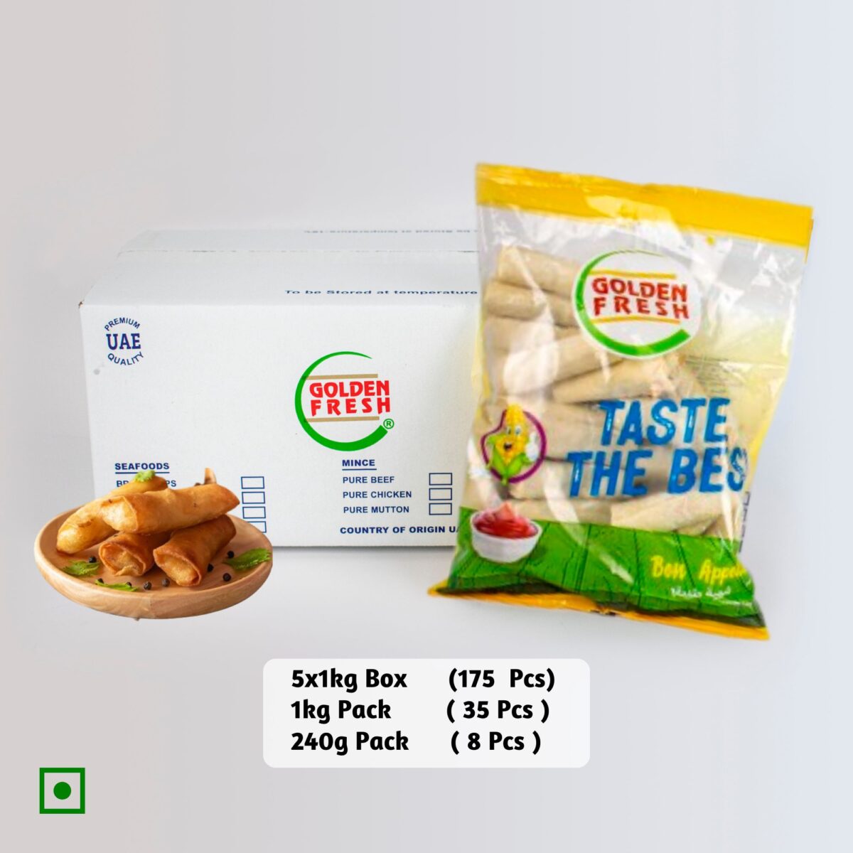 Cheese Spring Roll 1 kg (30pcs approx.) - Image 1