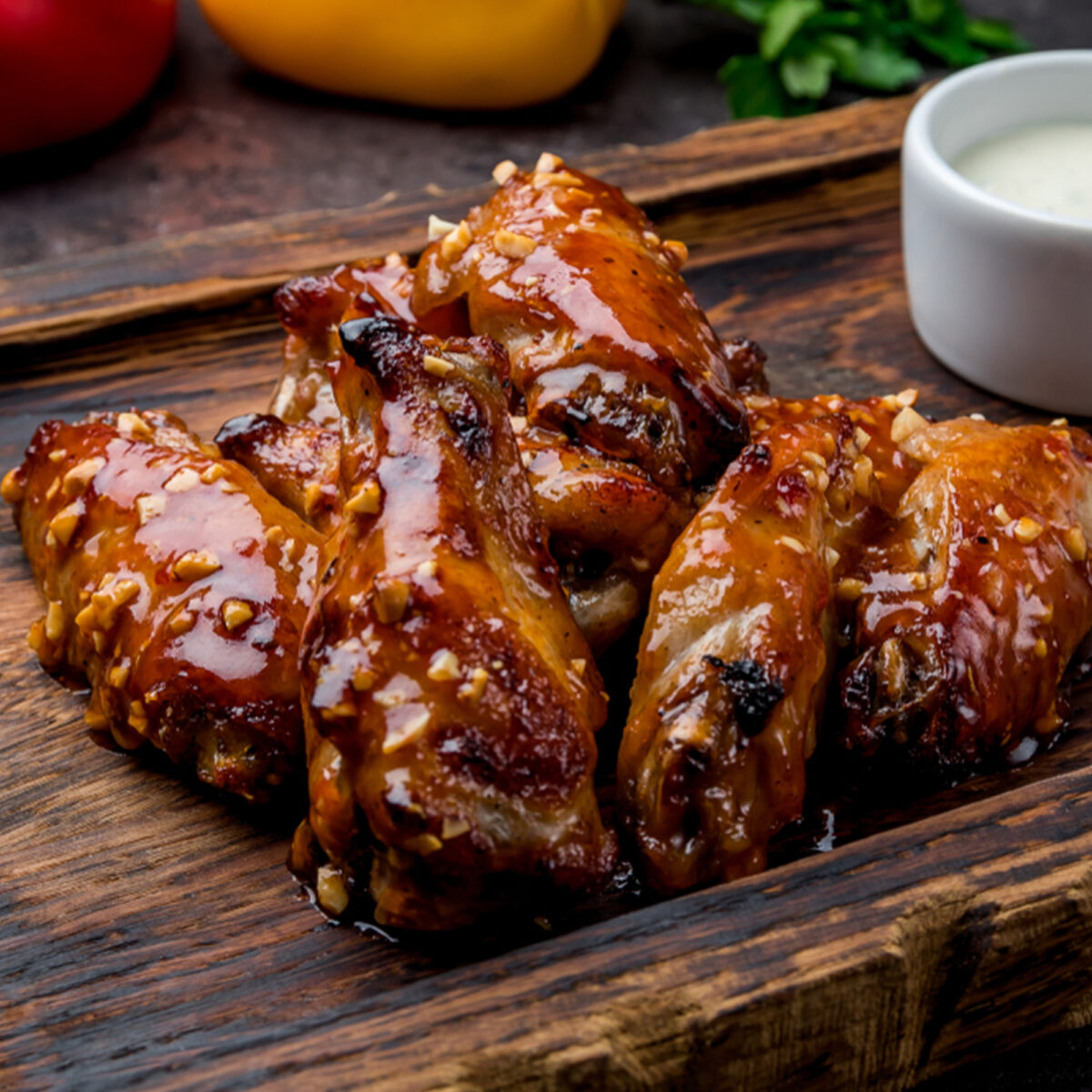 BBQ Chicken Wings Marinated 10x1 kg - Image 1