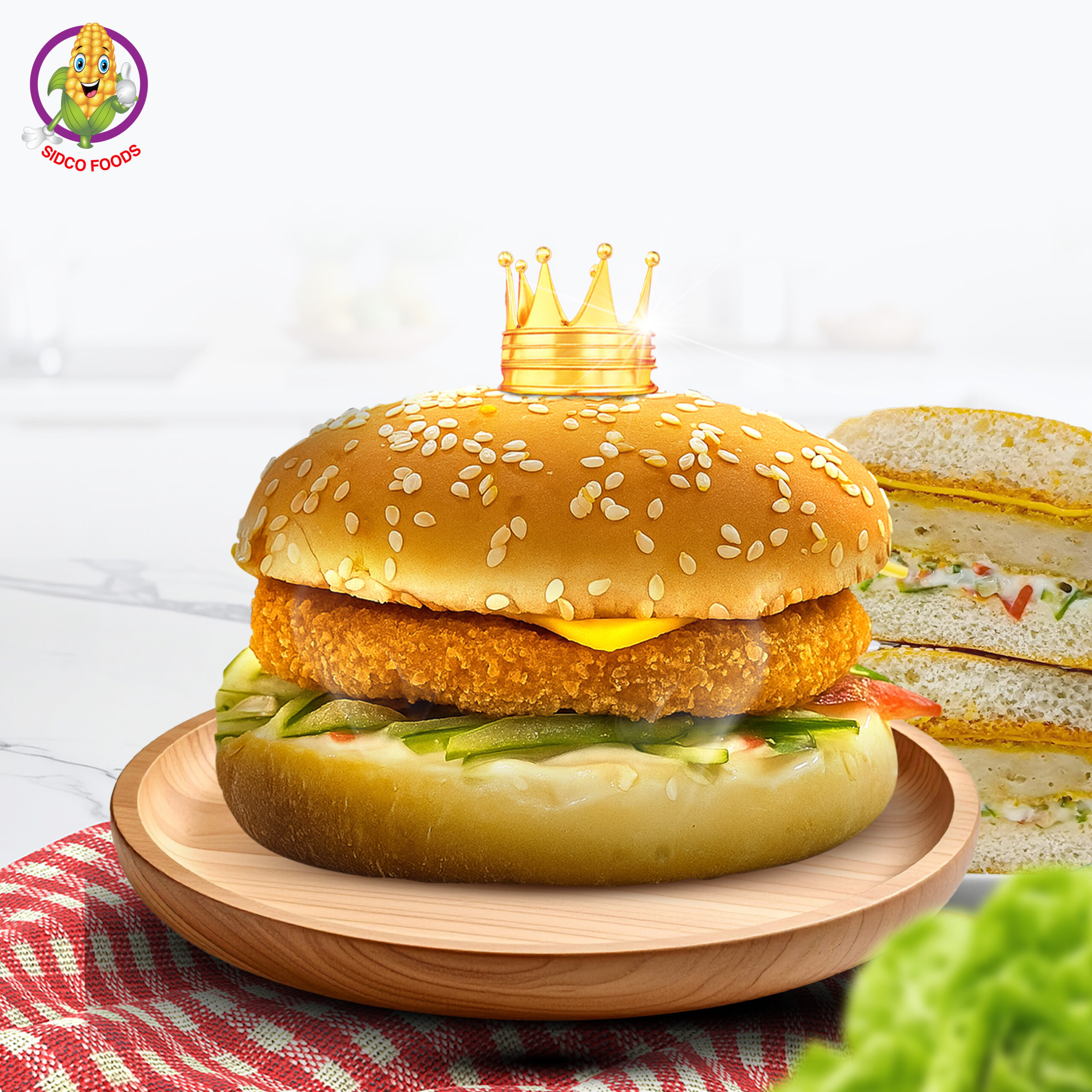 King’s Chicken Thigh Fillet and Burger – Flavorful, Juicy, and Ready for Innovation | Sidco Foods UAE 1 Chicken Thigh Burger thumbnail scaled